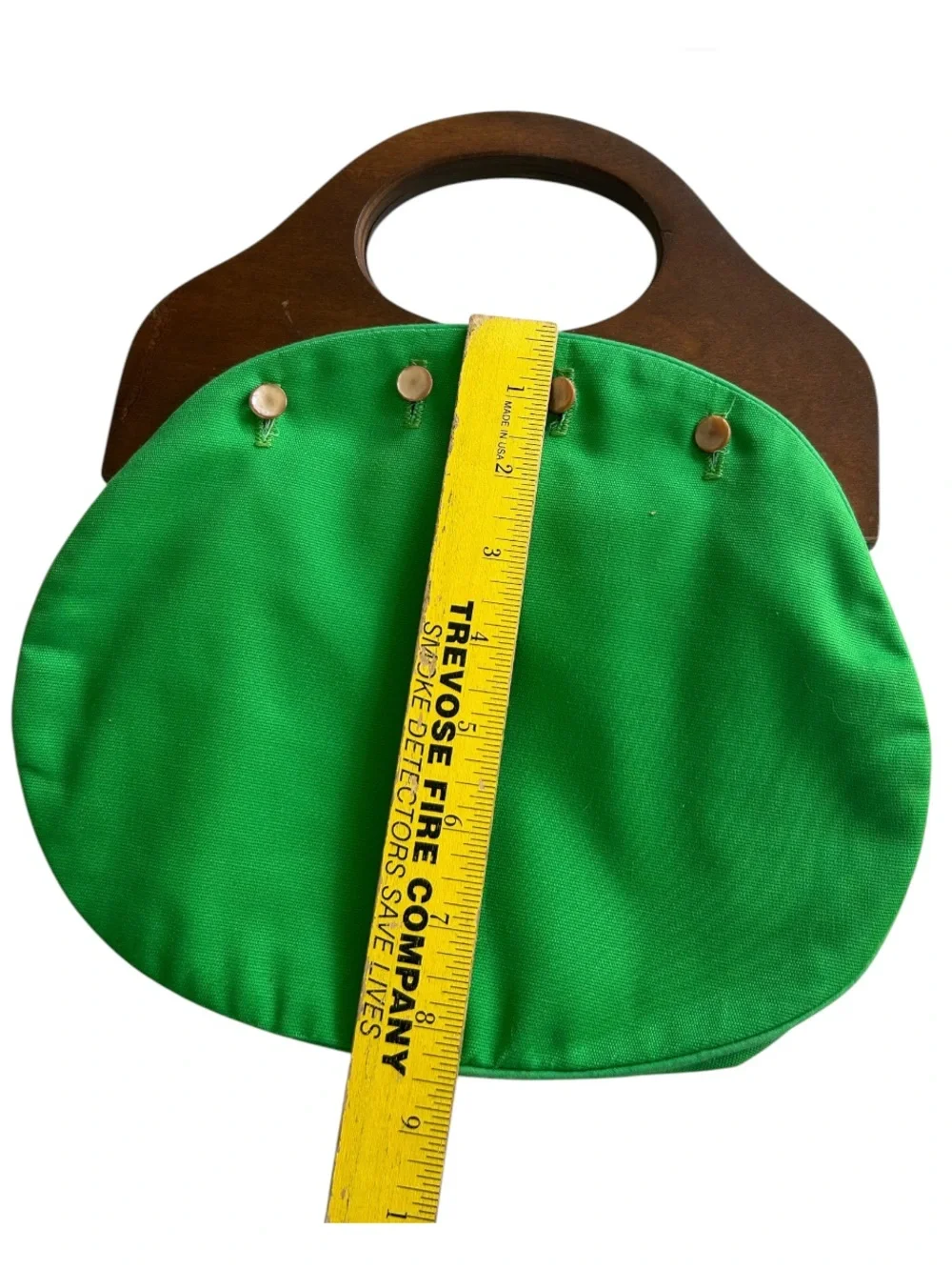 Vintage Kelly Green Bermuda Bag w Extra Cover